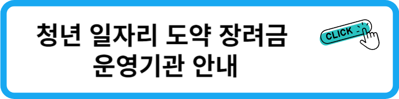 청년 일자리 도약 장려금 운영기관 바로가기